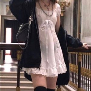 ISO white dress medium